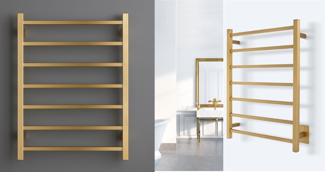 WarmlyYours Tahoe Heated Towel Rack